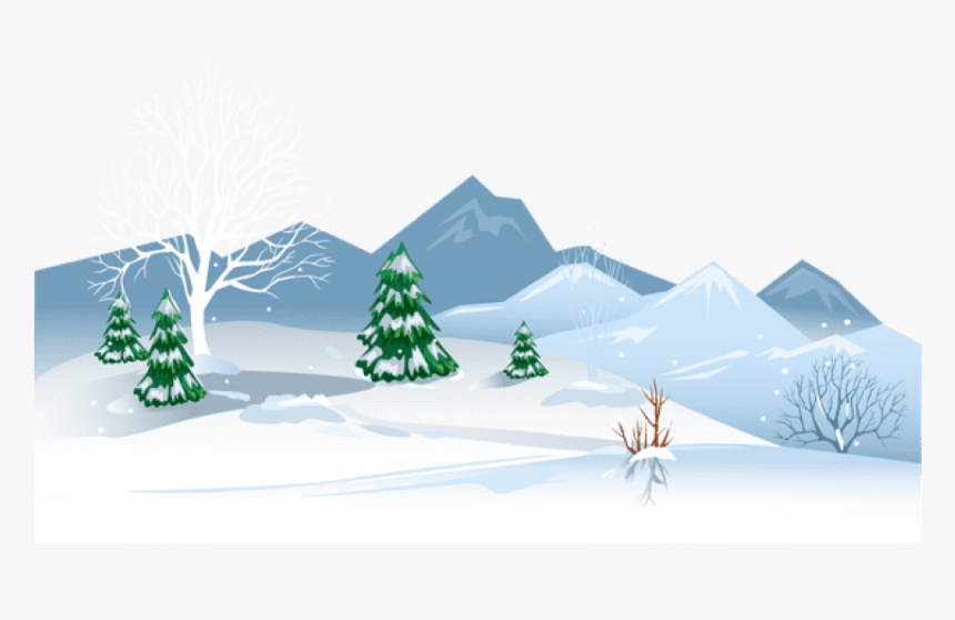 Free Png Winter Ground With Snow Png Images Transparent - Transparent Background Snowing Clipart Png, Png Download, Free Download
