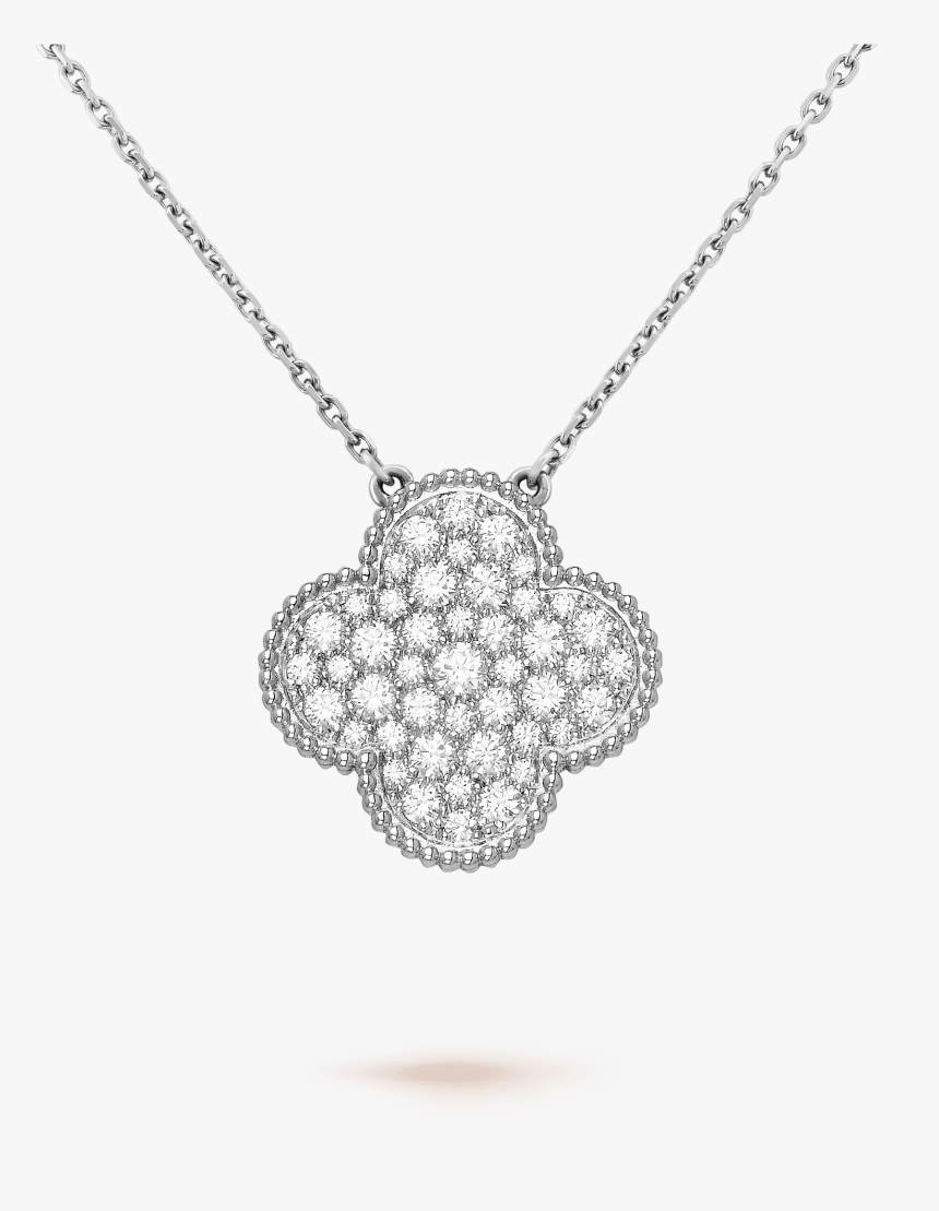 Magic Alhambra Pendant, - Van Cleef Magic Alhambra Necklace Price, HD Png Download, Free Download