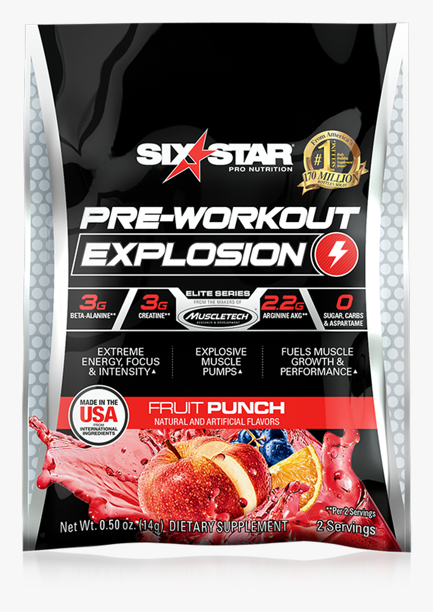 Six Star Pre Workout, HD Png Download, Free Download