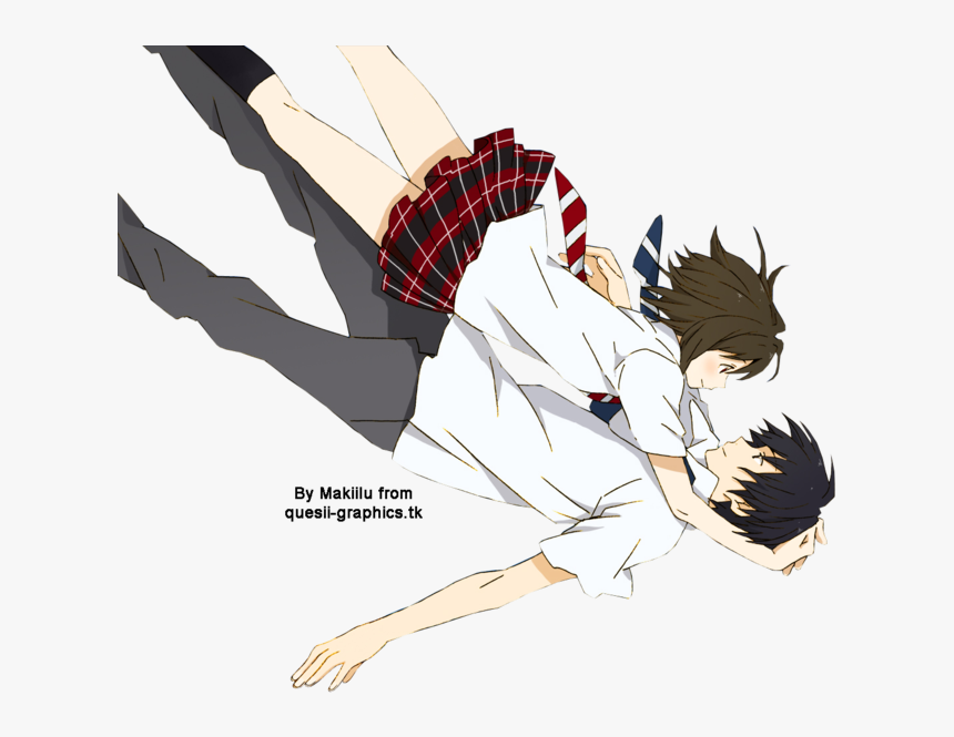 Let"s Do It Together - Couple Falling From Sky, HD Png Download, Free Download