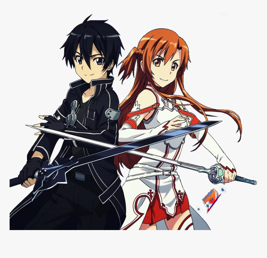 Anime Sao Asuna Y Kirito, HD Png Download, Free Download