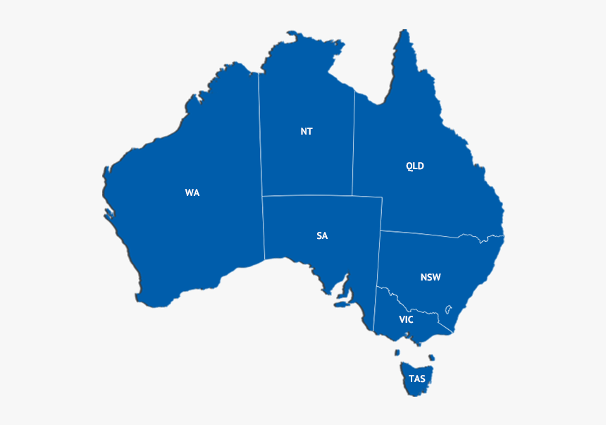 Map Of Australia, HD Png Download, Free Download