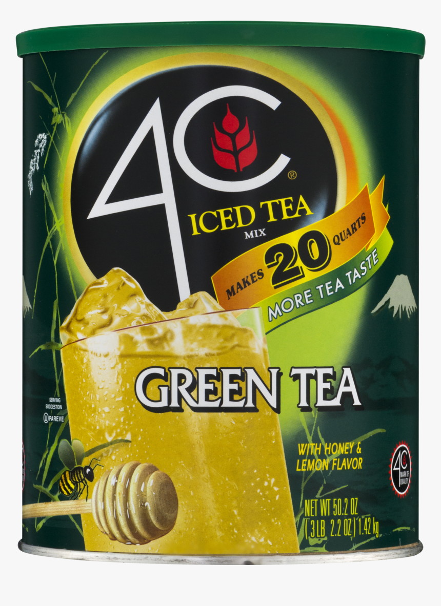 4c Iced Tea Powder, HD Png Download, Free Download