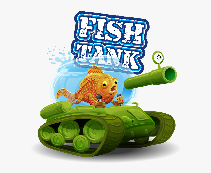Fish Tank Low Res - Cartoon, HD Png Download, Free Download