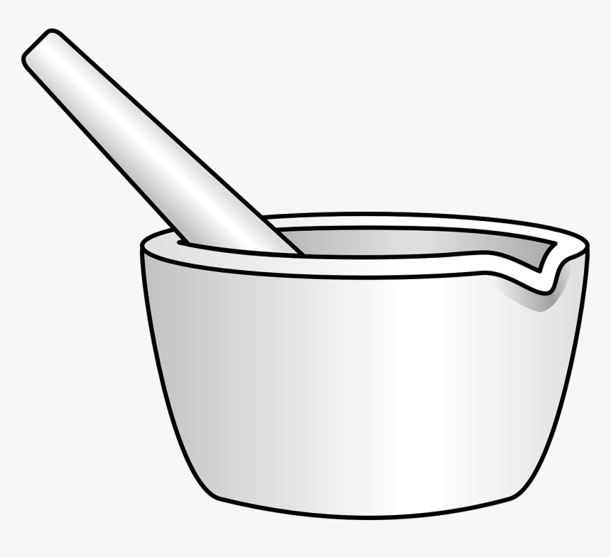 Mortar Pestle Laboratory Apparatus, HD Png Download, Free Download