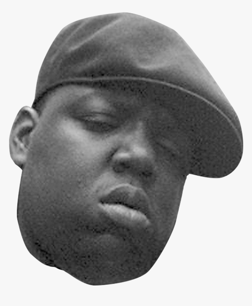 Notorious Big Head Png , Png Download - Notorious Big Face Png, Transparent Png, Free Download