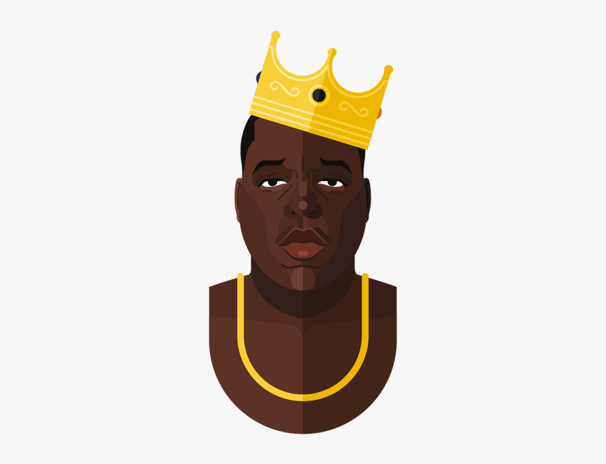 Crown - Biggie Smalls Image Png, Transparent Png, Free Download