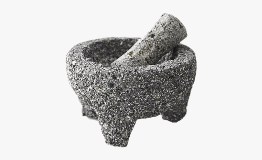Lavastone Pestle And Mortar - Small Molcajete, HD Png Download, Free Download