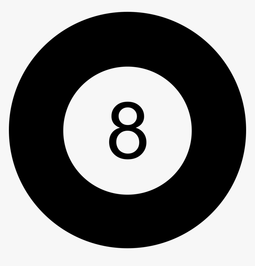 Eight Ball Snooker Billiards Sports - Circle, HD Png Download, Free Download