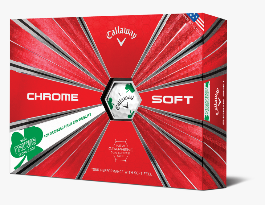 Chrome Ball Png - Callaway Shamrock Golf Balls, Transparent Png, Free Download
