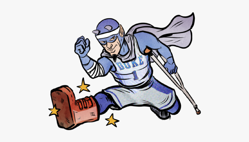 Duke Basketball Mascot Cartoon, HD Png Download, Free Download