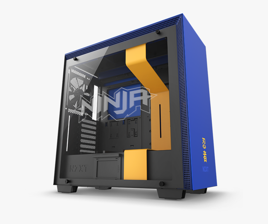 Large 49f09e9f94740f81 - Nzxt H700i Ninja Edition, HD Png Download, Free Download