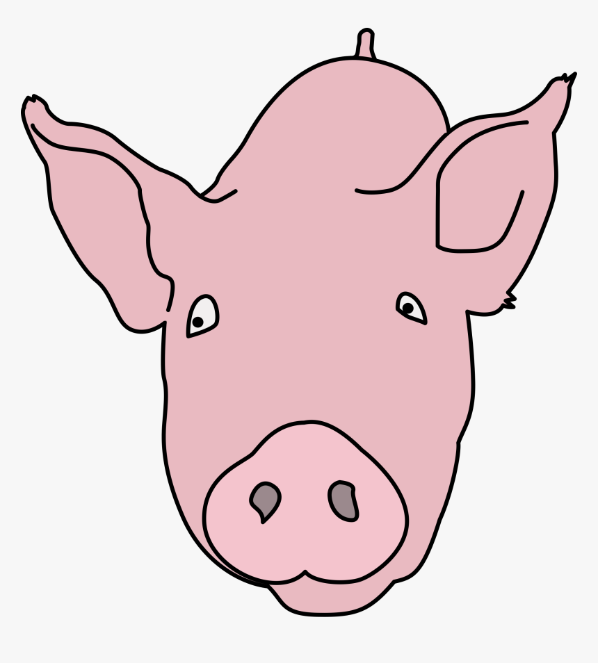 Pig Colour Clip Arts - Pig Colour, HD Png Download, Free Download