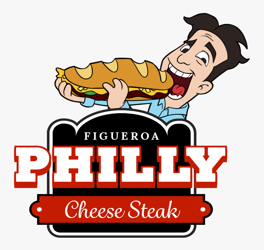 Cartoon Philly Cheese Steak , Png Download - Figueroa Philly Cheese Steak, Transparent Png, Free Download