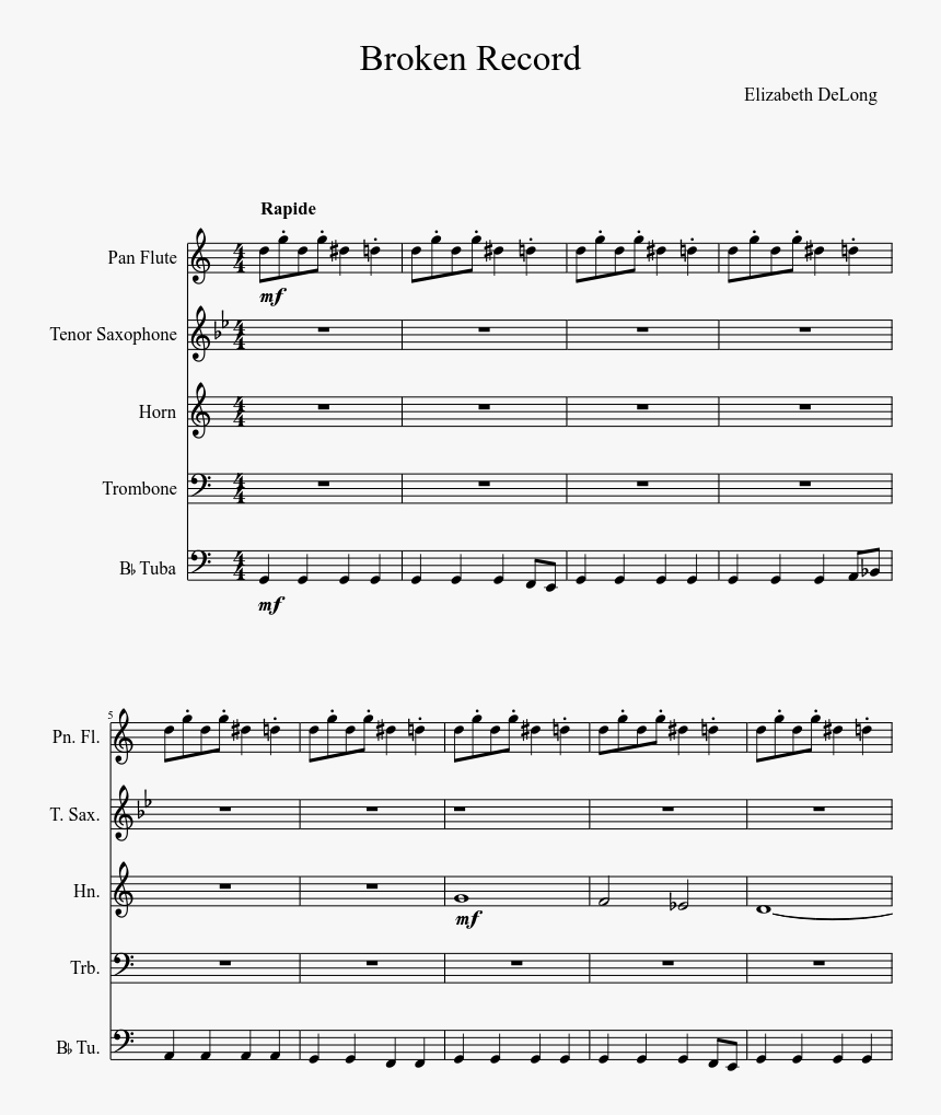 Together We Ride Trumpet Sheet Music, HD Png Download, Free Download