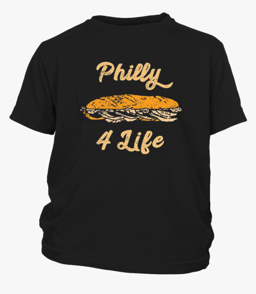 Philly Cheesesteak For Life Philadelphia Sandwich T-shirt - Photography Business T Shirt Design, HD Png Download, Free Download