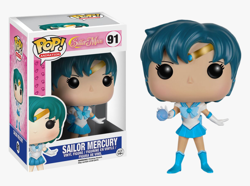 Funko Pop Sailor Mercury , Png Download - Funko Pop Sailor Moon Mercury, Transparent Png, Free Download