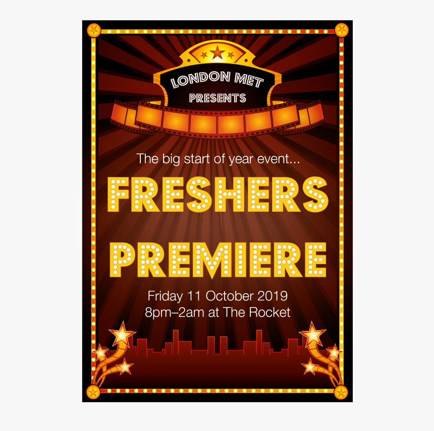 Freshers Premiere Front A5 - Poster, HD Png Download, Free Download
