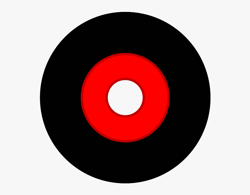 Black Vinyl Record Clip Art At Clker - Circle, HD Png Download, Free Download