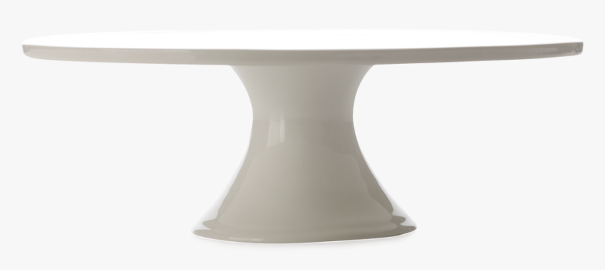 White Ceramic Cake Stand - Outdoor Table, HD Png Download, Free Download
