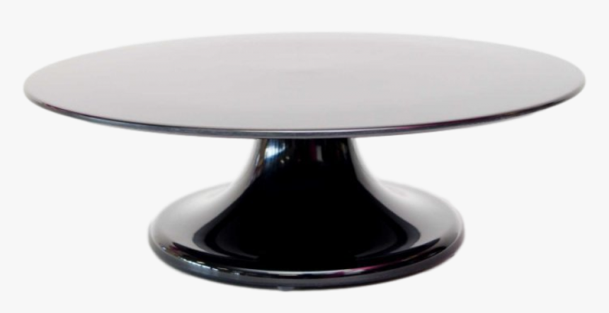 Turntable Cake Stand Black 32cm Melamine - Turntable Cake, HD Png Download, Free Download