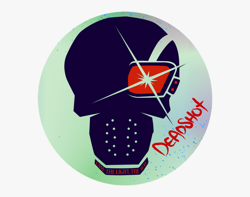 Sticker Emblem, Logo Deadshot Quantity - Deadshot Logo, HD Png Download, Free Download