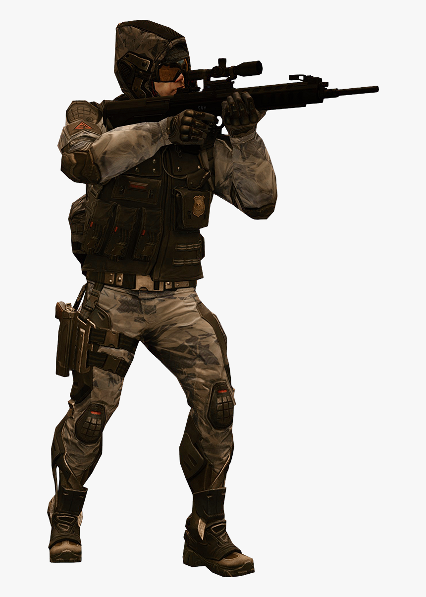 Sharpshooter Enemy - Sniper, HD Png Download, Free Download