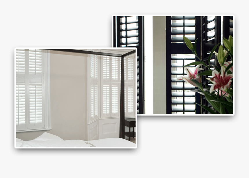 Black And White Window - Window Shutters Cost, HD Png Download, Free Download