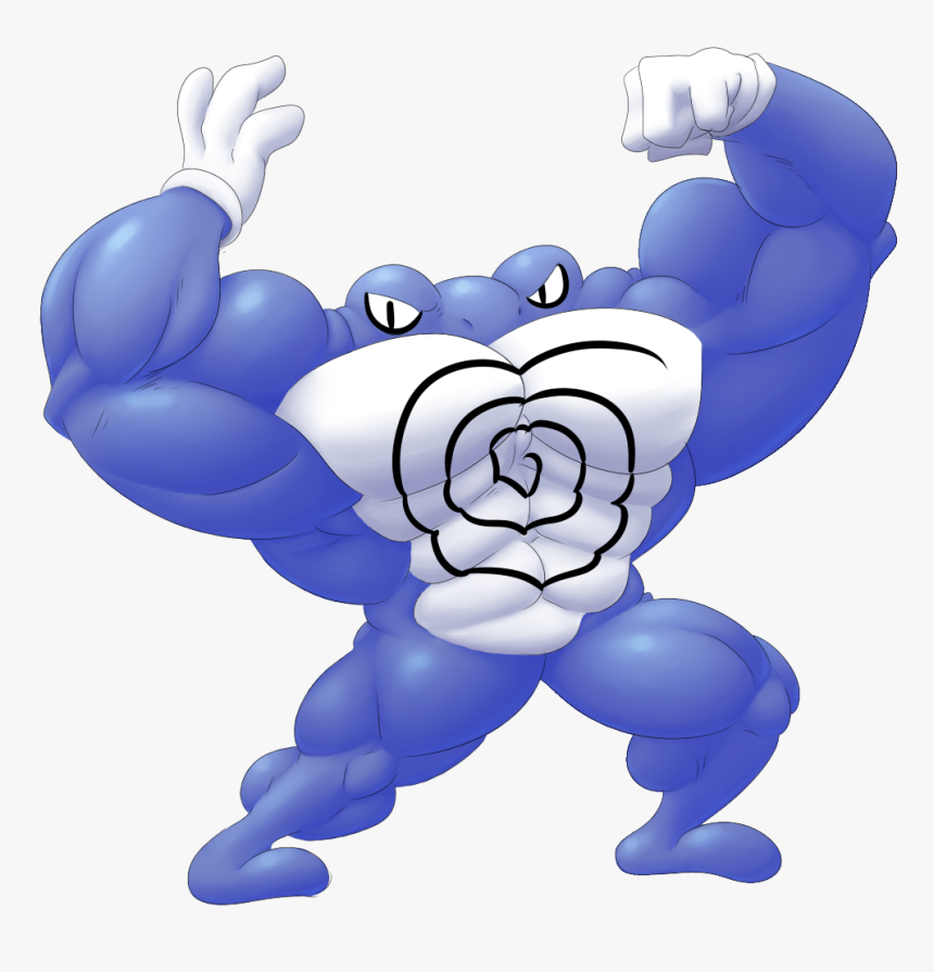 Poliwrath Muscle - Muscle Pokemon Png, Transparent Png, Free Download