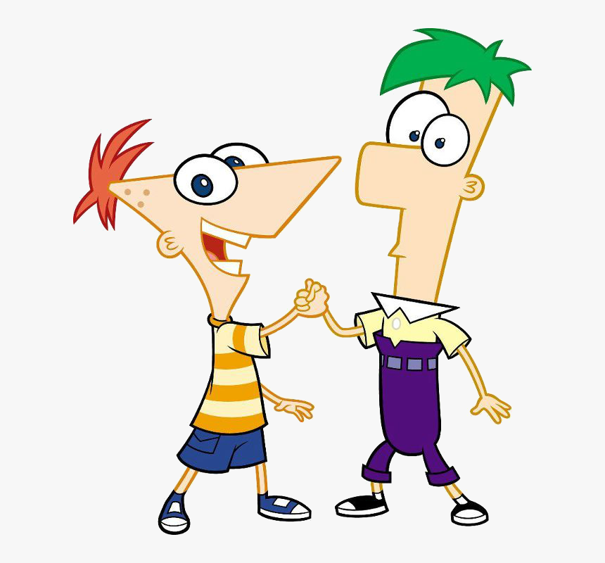 Phineas And Ferb Download Transparent Png Image - Desenho Animado Phineas E Ferb, Png Download, Free Download