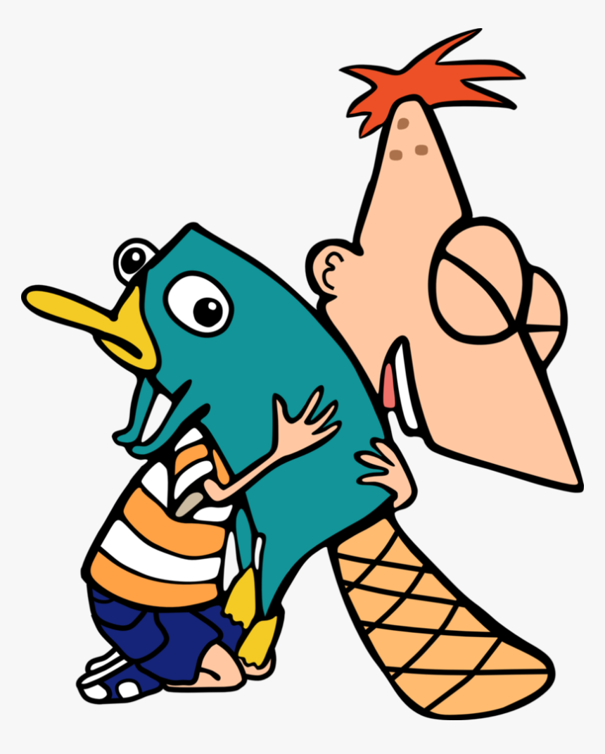 Transparent Hugs Png - Phineas And Ferb Phineas And Perry, Png Download, Free Download