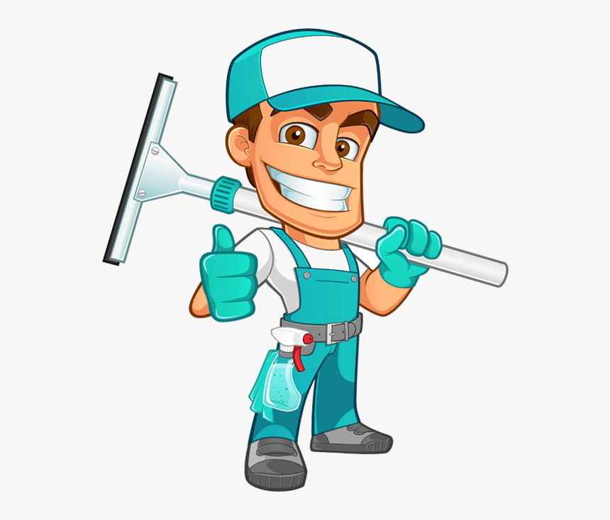 Window Cleaner Clipart, HD Png Download, Free Download