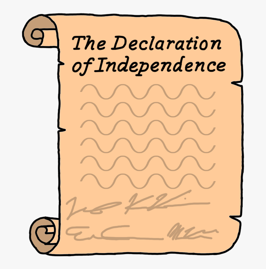 Declaration Of Independence Png, Transparent Png, Free Download