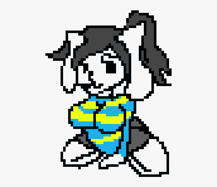 Temmie Face Pixel Art, HD Png Download, Free Download