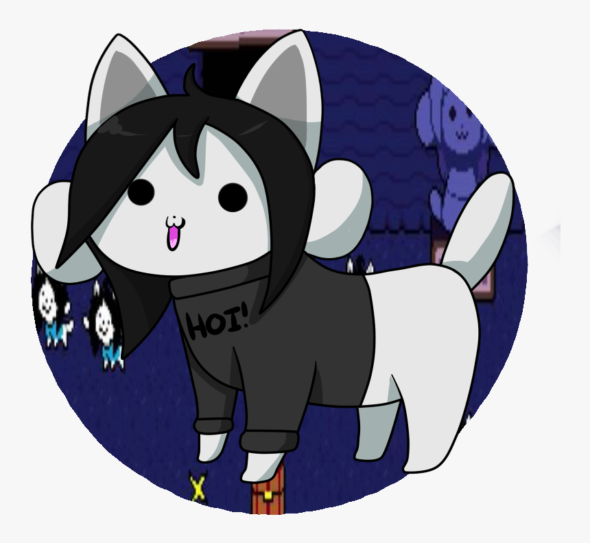 Hoi I"m Temmie - Cartoon, HD Png Download, Free Download