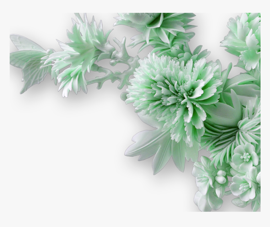 Transparent Green Flower Png - Transparent Green Bouquet Png, Png Download, Free Download
