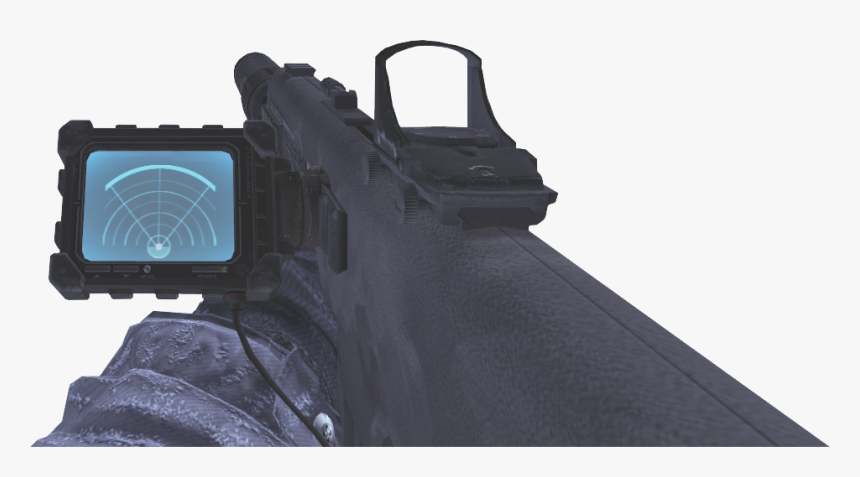 Transparent Mw2 Png - Silenced Acr With Heartbeat Sensor, Png Download, Free Download