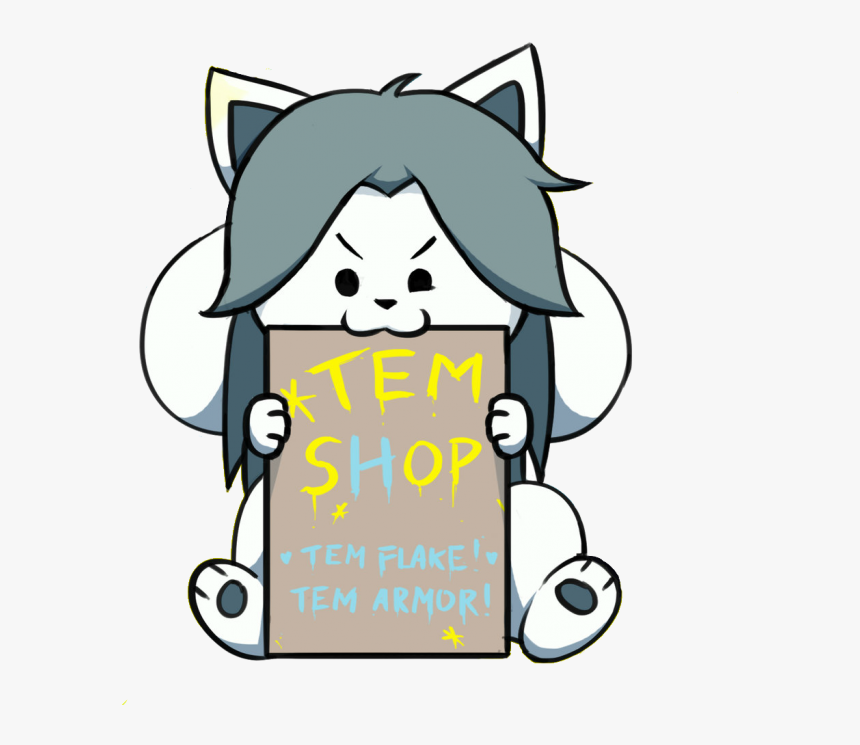 Tem Shop Temmie Undertale, HD Png Download, Free Download