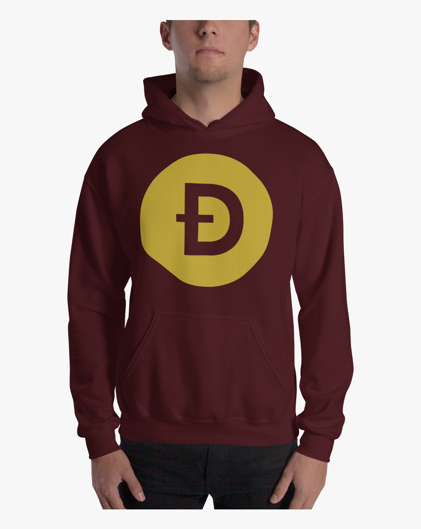 Dogecoin Hooded Sweatshirt - Hoodies Hd, HD Png Download, Free Download