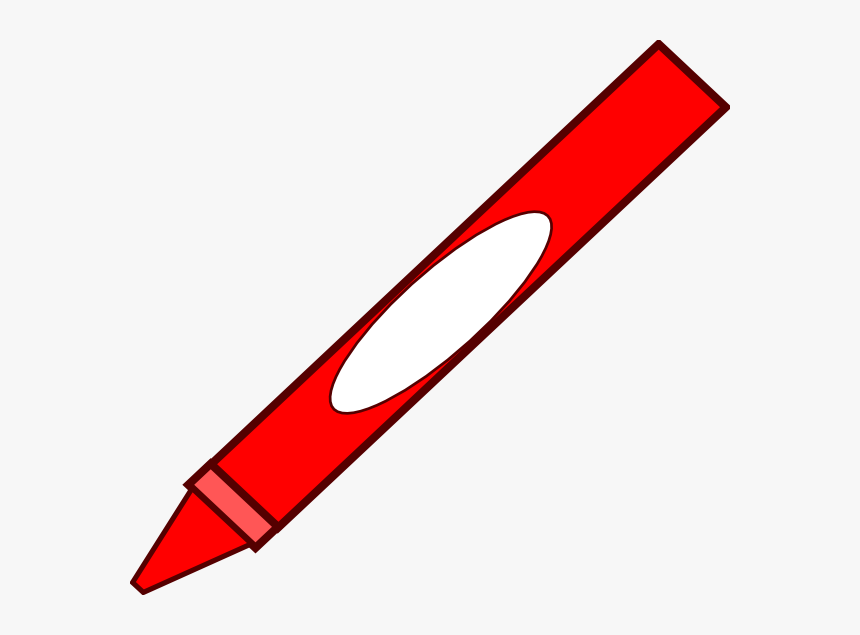 Download Kid Clipart Free - Crayon Red Clipart, HD Png Download, Free Download