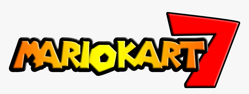 Mario Kart 7 Is A Racing Game Developed By Nintendo - Mario Kart 7 Logo, HD Png Download, Free Download