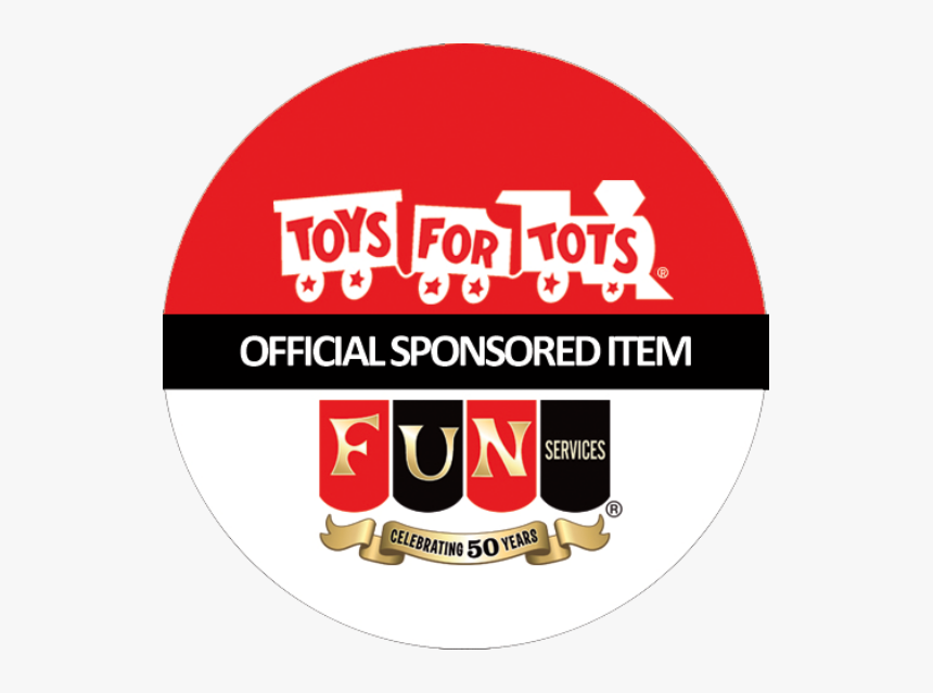 Toys For Tots Sponsored Item - Label, HD Png Download, Free Download