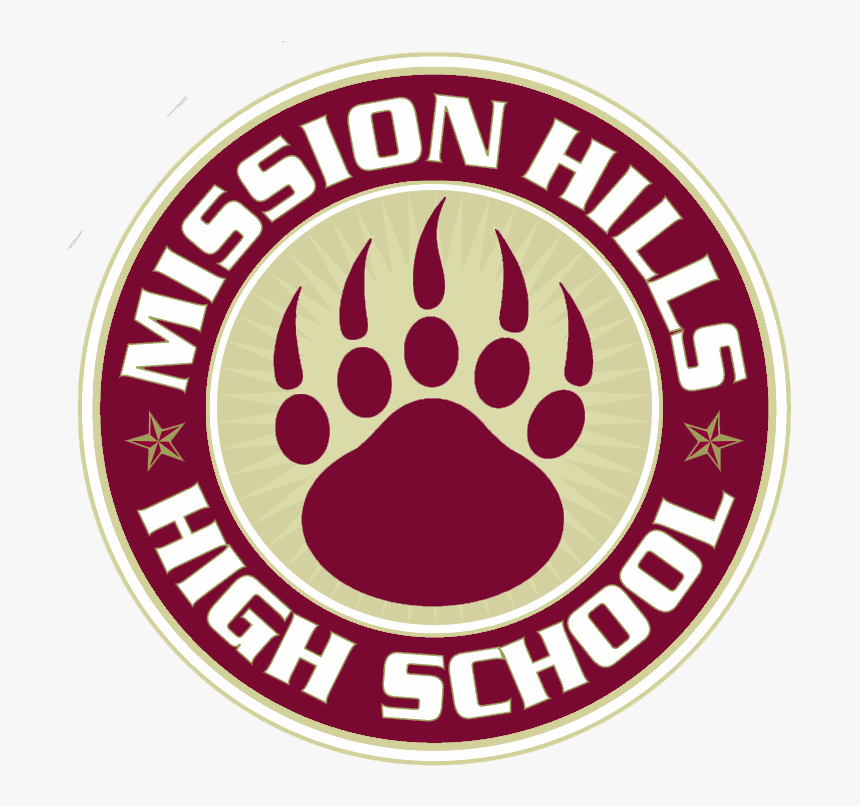 School Logo, Mission Hills High School - Circle, HD Png Download, Free Download