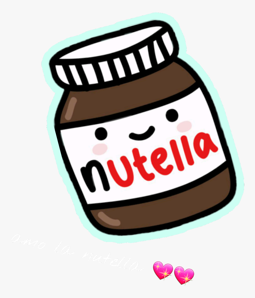 #amo La Nutella - Nutella Midnight Snack, HD Png Download, Free Download