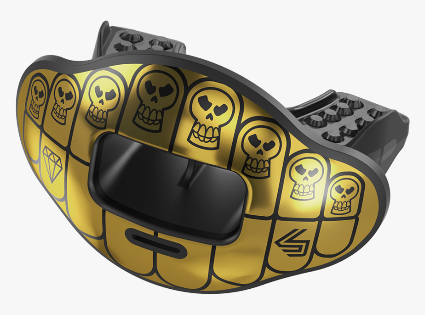 Chrome Mini Skulls Max Airflow Football Mouthguard"
 - Shock Doctor Mouthguard Savage, HD Png Download, Free Download