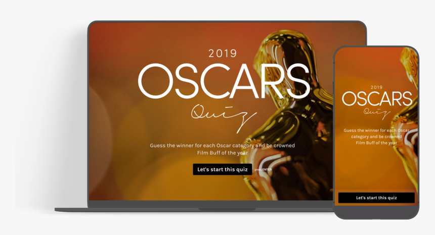 The Oscars Quiz Of The Year 2019 Predict Who"ll Win - Oscar 2019 Quiz, HD Png Download, Free Download