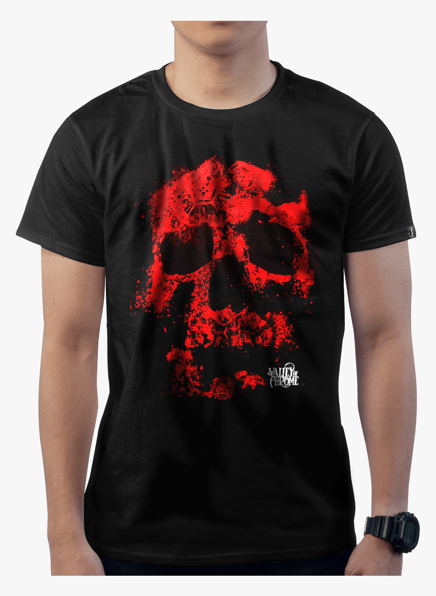 Transparent Red Skull Png - Tanya Markova Stranded Shirt, Png Download, Free Download