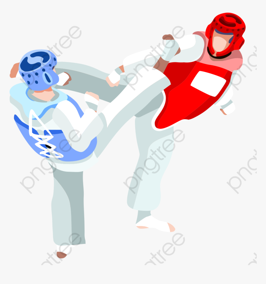 Taekwondo, Physical Education, Movement Png Transparent - Taekwondo Vector Png, Png Download, Free Download