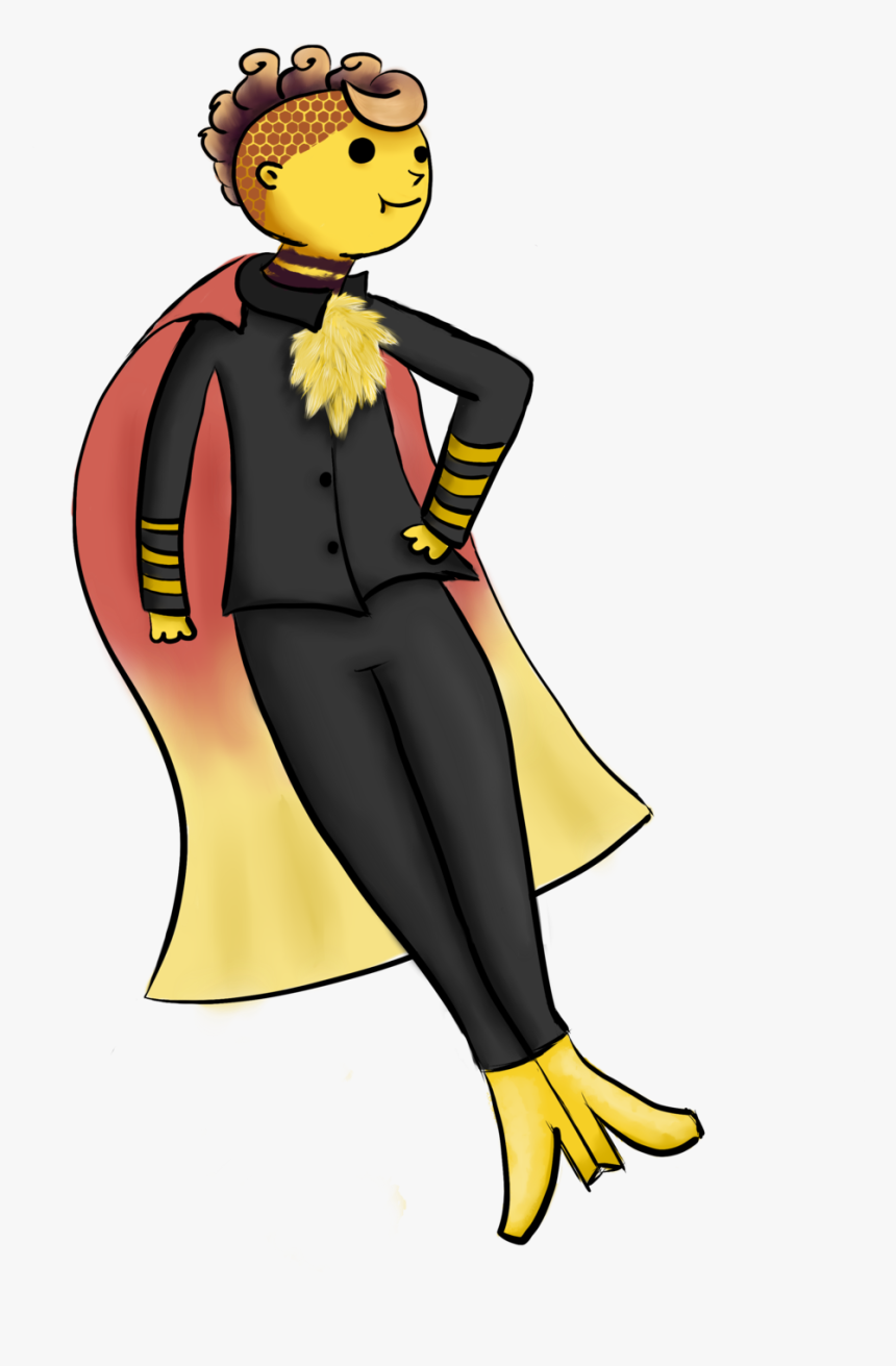 Thequietcatastrophe Bee Queen - Cartoon, HD Png Download, Free Download