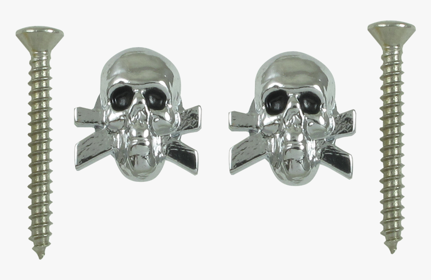 Pictured - Chrome - Skull, HD Png Download, Free Download